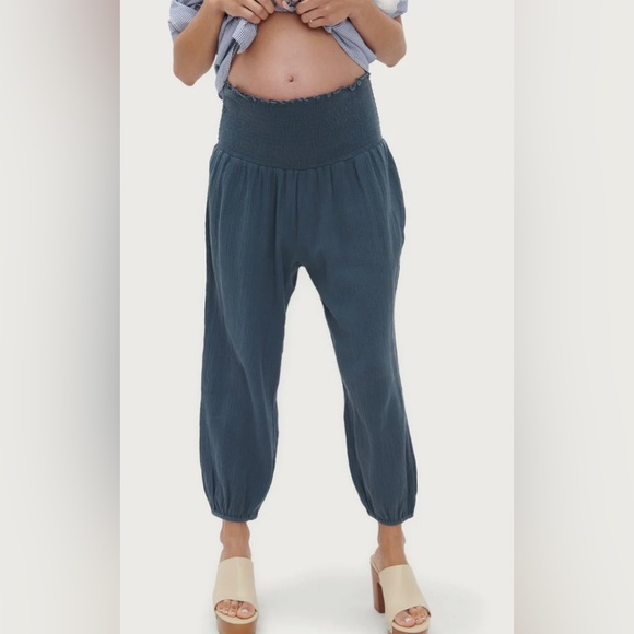 Hatch Pants - HATCH Maternity The Beach Pant Charcoal NWOT